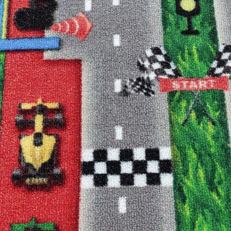 PLAY CARS - Tapis Enfant Lavable Rouge 140 X 200 Cm 4 PLAY CARS - Tapis Enfant Lavable Rouge 140 X 200 Cm – Image 4
