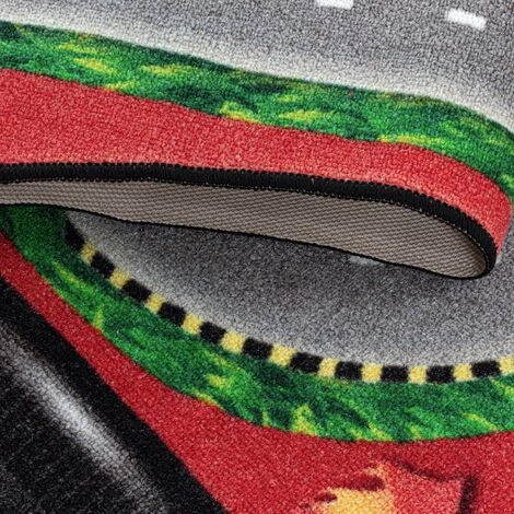 PLAY CARS - Tapis Enfant Lavable Rouge 140 X 200 Cm 5 PLAY CARS - Tapis Enfant Lavable Rouge 140 X 200 Cm – Image 5