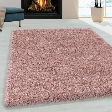 SYDNEY DOUX - Tapis à Poils Longs Doux - Rose 200 X 290 Cm 1 SYDNEY DOUX - Tapis à Poils Longs Doux - Rose 200 X 290 Cm