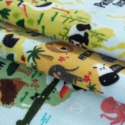 PLAY CARTE DU MONDE - Tapis Enfant Lavable Bleu 80 X 120 Cm -Tapis et paillasson Soldes 42196179 4