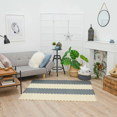 LITTLETOM 20 Tapis De Sol épais Pour Bébé Enfant - 30x30 Dalles Puzzle Carré En Mousse EVA 3 LITTLETOM 20 Tapis De Sol épais Pour Bébé Enfant - 30x30 Dalles Puzzle Carré En Mousse EVA – Image 3