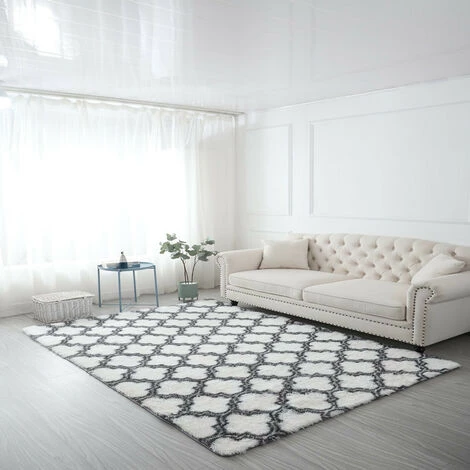 MERKMAK Couverture Tapis De Sol Moderne Salon Chambre Hauteur 40mm 160X230CM 1 MERKMAK Couverture Tapis De Sol Moderne Salon Chambre Hauteur 40mm 160X230CM