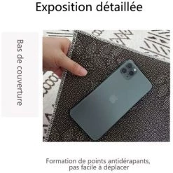 MERKMAK Tapis De Salon Ovale Style Minimaliste Moderne Chambre Chambre A Coucher Couverture De Chevet-120¡Á160cm 8 MERKMAK Tapis De Salon Ovale Style Minimaliste Moderne Chambre Chambre A Coucher Couverture De Chevet-120¡Á160cm -Tapis et paillasson Soldes 42506144 4