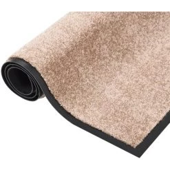 VidaXL Paillasson Beige 60x80 Cm - Beige -Tapis et paillasson Soldes 42729765 4