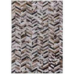 FLAIR RUGS Tapis Moderne Graphique Jesse Brun 120x170 - Brun