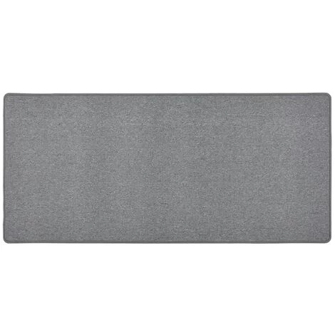 VidaXL Tapis De Couloir Gris Foncé 50x100 Cm - Gris 1 VidaXL Tapis De Couloir Gris Foncé 50x100 Cm - Gris