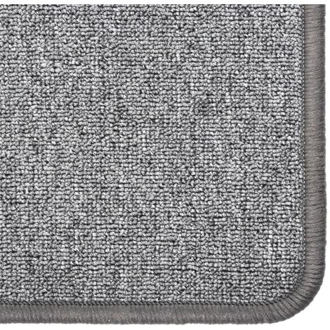 VidaXL Tapis De Couloir Gris Foncé 50x100 Cm - Gris 3 VidaXL Tapis De Couloir Gris Foncé 50x100 Cm - Gris – Image 3