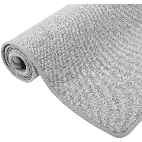 VidaXL Tapis De Couloir Gris Clair 50x300 Cm - Gris 2 VidaXL Tapis De Couloir Gris Clair 50x300 Cm - Gris – Image 2