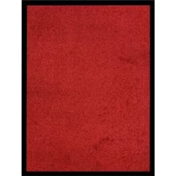 VidaXL Paillasson Rouge 40x60 Cm - Rouge