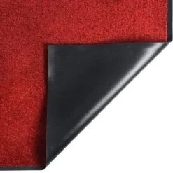 VidaXL Paillasson Rouge 40x60 Cm - Rouge -Tapis et paillasson Soldes 42801510 3