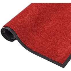 VidaXL Paillasson Rouge 40x60 Cm - Rouge -Tapis et paillasson Soldes 42801510 4