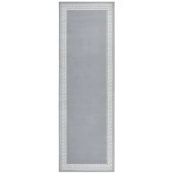 VidaXL Tapis BCF Gris Avec Motif 80x250 Cm - Gris