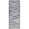 VidaXL Tapis BCF Gris Oriental 80x200 Cm - Gris