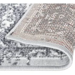 VidaXL Tapis BCF Gris Oriental 100x150 Cm - Gris 8 VidaXL Tapis BCF Gris Oriental 100x150 Cm - Gris -Tapis et paillasson Soldes 42801798 4