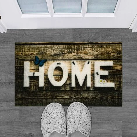 BARES Tapis D'entrée - 3 Modèles - Tapis Anti-salissures Pour L'intérieur Et L'extérieur - Tapis D'entrée - Antidérapant - Paillasson - Home Design 40 X 60 Cm 4 BARES Tapis D'entrée - 3 Modèles - Tapis Anti-salissures Pour L'intérieur Et L'extérieur - Tapis D'entrée - Antidérapant - Paillasson - Home Design 40 X 60 Cm – Image 4