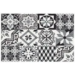 IDMAT - Tapis Boston Carreaux Ciment 40x60cm