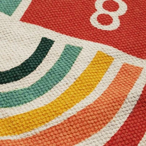 THEDECOFACTORY KIDS MARELLE - <p>Tapis En Coton Marelle Multicolore 60x120 - Multicolore 4 THEDECOFACTORY KIDS MARELLE - <p>Tapis En Coton Marelle Multicolore 60x120 - Multicolore – Image 4