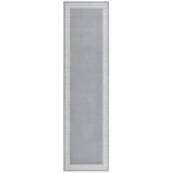 VidaXL Tapis BCF Gris Avec Motif 60x250 Cm - Gris