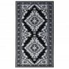 VidaXL Tapis BCF Noir 100x150 Cm - Noir
