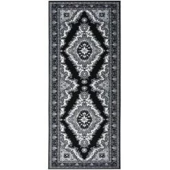 VidaXL Tapis BCF Noir 100x250 Cm - Noir