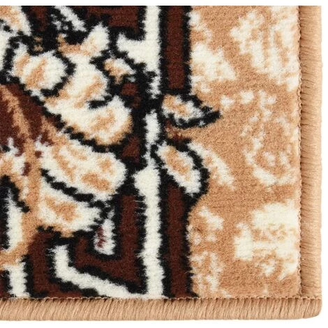 VidaXL Tapis BCF Beige 80x200 Cm - Beige 4 VidaXL Tapis BCF Beige 80x200 Cm - Beige – Image 4