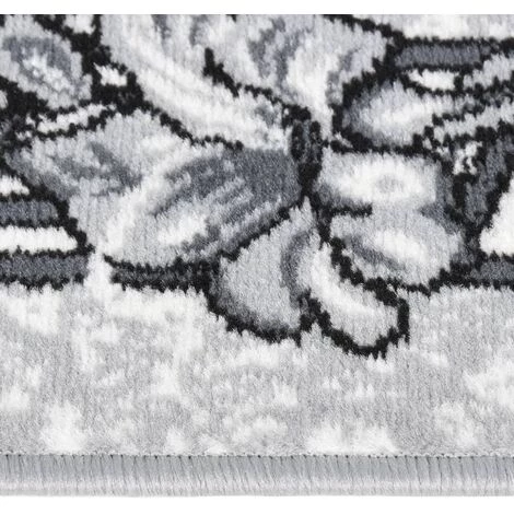 VidaXL Tapis BCF Gris 60x300 Cm - Gris 2 VidaXL Tapis BCF Gris 60x300 Cm - Gris – Image 2
