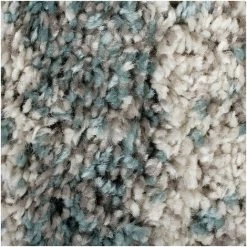 FLAIR RUGS Tapis Shaggy Design Pour Salon Reza Bleu 120x170 - Bleu -Tapis et paillasson Soldes 43186389 3