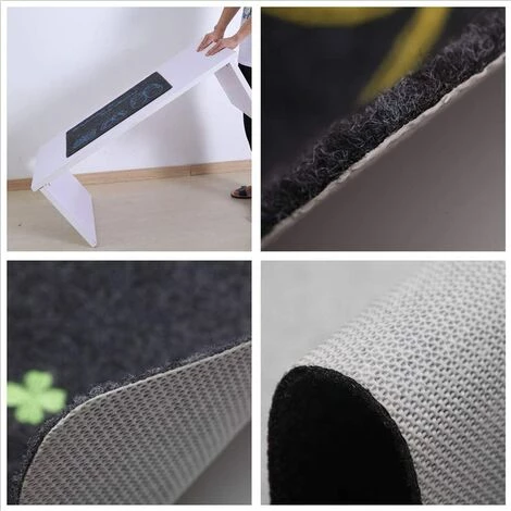 HANBING Paillasson Paillasson Paillasson Paillasson Tapis Anti-poussière Tapis Antidérapant Tapis De Porte Divers Motifs 45x70cm (imprimé Zèbre Gris 45*70) 3 HANBING Paillasson Paillasson Paillasson Paillasson Tapis Anti-poussière Tapis Antidérapant Tapis De Porte Divers Motifs 45x70cm (imprimé Zèbre Gris 45*70) – Image 3