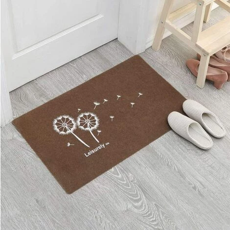 HANBING Paillasson Paillasson Paillasson Tapis D'entrée Tapis De Dépoussiérage Tapis De Marche Antidérapant Tapis De Porte Nombreux Motifs 40x60cm Trèfle à Quatre Feuilles (Café Pissenlit) 1 HANBING Paillasson Paillasson Paillasson Tapis D'entrée Tapis De Dépoussiérage Tapis De Marche Antidérapant Tapis De Porte Nombreux Motifs 40x60cm Trèfle à Quatre Feuilles (Café Pissenlit)