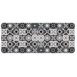 IDMAT - Tapis Décor De Cuisine Carreaux Ciment 50x120cm