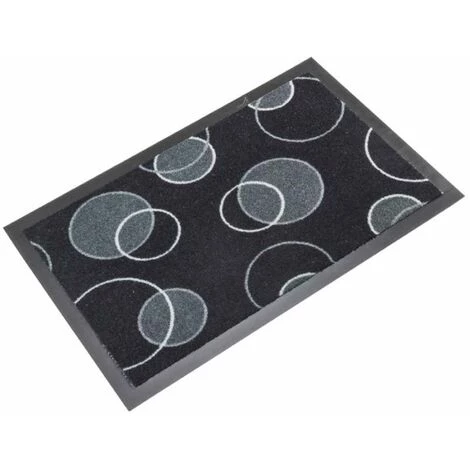 HDI Tapis Absorbant Noir Et Gris 40 X 60 Cm - Gris 1 HDI Tapis Absorbant Noir Et Gris 40 X 60 Cm - Gris