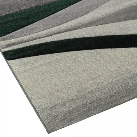 JADOREL Tapis Salon 120x170 Cm Rectangulaire CLAM Gris Chambre Adapté Au Chauffage Par Le Sol - Gris 4 JADOREL Tapis Salon 120x170 Cm Rectangulaire CLAM Gris Chambre Adapté Au Chauffage Par Le Sol - Gris – Image 4