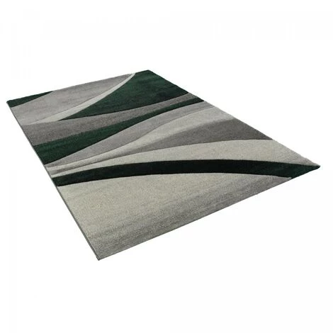 JADOREL Tapis Salon 120x170 Cm Rectangulaire CLAM Gris Chambre Adapté Au Chauffage Par Le Sol - Gris 5 JADOREL Tapis Salon 120x170 Cm Rectangulaire CLAM Gris Chambre Adapté Au Chauffage Par Le Sol - Gris – Image 5