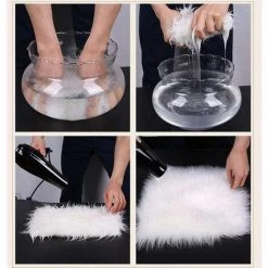 BEARSU Tapis En Peluche, Moderne Et Simple En Forme De Pétale, Tapis En Laine De Fourrure Artificielle Douce Et Antidérapante, Décoration De La Maison De Salon 45x45cm-Rose_60_Chine 6 BEARSU Tapis En Peluche, Moderne Et Simple En Forme De Pétale, Tapis En Laine De Fourrure Artificielle Douce Et Antidérapante, Décoration De La Maison De Salon 45x45cm-Rose_60_Chine -Tapis et paillasson Soldes 44399282 3