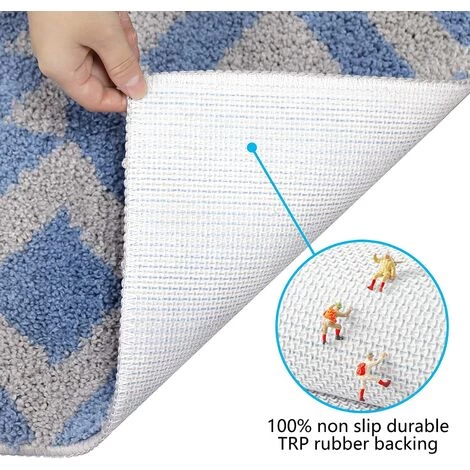 ELLE Tapis De Bain Antidérapant, Paillasson D'intérieur, Tapis De Porte Antidérapant,Absorbant Et Résistant, (40 X 60CM), Lavable En Machine, Tapis Pour Intérieur, Extérieur, Salon, Entrée, Escaliers 4 ELLE Tapis De Bain Antidérapant, Paillasson D'intérieur, Tapis De Porte Antidérapant,Absorbant Et Résistant, (40 X 60CM), Lavable En Machine, Tapis Pour Intérieur, Extérieur, Salon, Entrée, Escaliers – Image 4