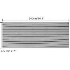240 * 45 Cm Eva Mousse Teck Bateau Feuille Revêtement De Sol Tapis Plancher Yacht Marine Decking Tapis Jmax -Tapis et paillasson Soldes 44651348 3