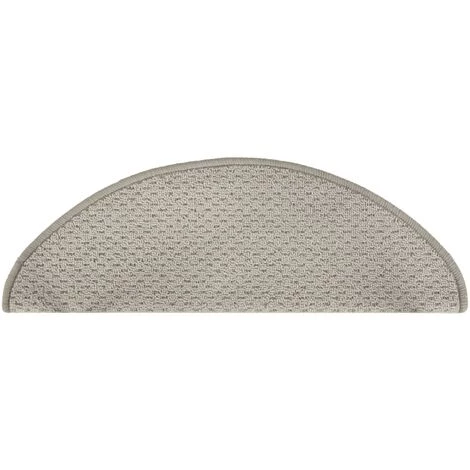 VidaXL Tapis De Marches D'escalier 15 Pcs Gris Clair 65x25 Cm - Gris 5 VidaXL Tapis De Marches D'escalier 15 Pcs Gris Clair 65x25 Cm - Gris – Image 5