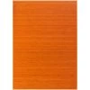 LOLAHOME Tapis De Salon Bambou Orange 250x180cm