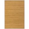 LOLAHOME Tapis De Salon En Bambou Marron 200x140 Cm