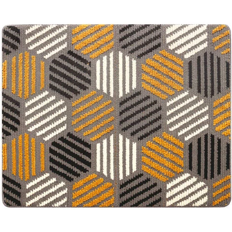 Color Geometry Paillasson Intérieur Antidérapant,Betterlife Tapis Entrée Intérieur Doux, Absorbant Et Lavable, Tapis De Porte Pour Intérieur, Extérieur, Chambre, Cuisine, Entrée, Couloir -- 60 X 90 Cm, Gris 1 Color Geometry Paillasson Intérieur Antidérapant,Betterlife Tapis Entrée Intérieur Doux, Absorbant Et Lavable, Tapis De Porte Pour Intérieur, Extérieur, Chambre, Cuisine, Entrée, Couloir -- 60 X 90 Cm, Gris