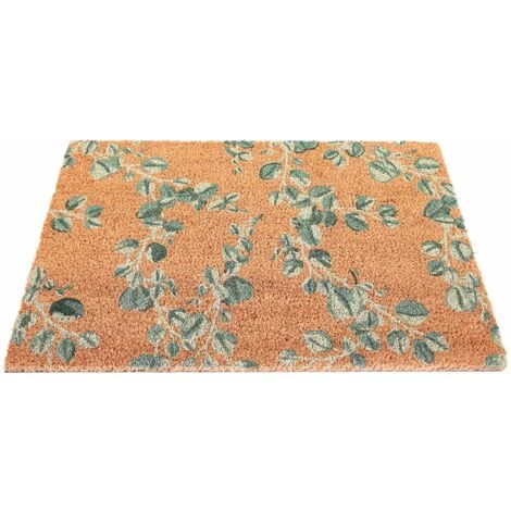 TOILINUX Paillasson Eucalyptus - 40 X 60 Cm. - Longueur 60 X Largeur 40 Cm - Marron 1 TOILINUX Paillasson Eucalyptus - 40 X 60 Cm. - Longueur 60 X Largeur 40 Cm - Marron