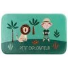 Paris Prix - Tapis Enfant "léo L'explorateur" 45x75cm Vert