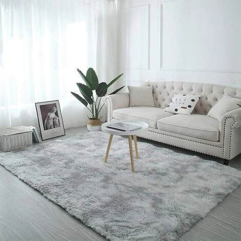 TINOR Tapis Salon 160x230cm, Moelleux Tapis, Haute Qualité Anti-poussière, Pour Intérieur, Séjour, Chambre, Couloir - Gris 1 TINOR Tapis Salon 160x230cm, Moelleux Tapis, Haute Qualité Anti-poussière, Pour Intérieur, Séjour, Chambre, Couloir - Gris