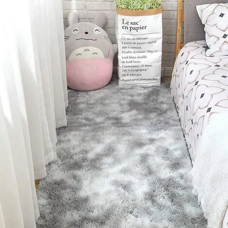 TINOR Tapis Salon 160x230cm, Moelleux Tapis, Haute Qualité Anti-poussière, Pour Intérieur, Séjour, Chambre, Couloir - Gris 2 TINOR Tapis Salon 160x230cm, Moelleux Tapis, Haute Qualité Anti-poussière, Pour Intérieur, Séjour, Chambre, Couloir - Gris – Image 2