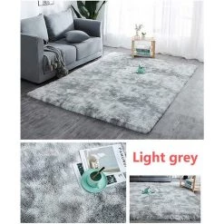 TINOR Tapis Salon 160x230cm, Moelleux Tapis, Haute Qualité Anti-poussière, Pour Intérieur, Séjour, Chambre, Couloir - Gris 9 TINOR Tapis Salon 160x230cm, Moelleux Tapis, Haute Qualité Anti-poussière, Pour Intérieur, Séjour, Chambre, Couloir - Gris -Tapis et paillasson Soldes 45300788 5