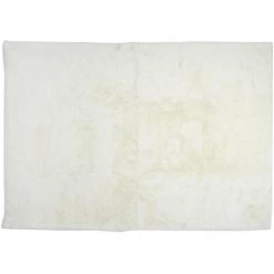 THE HOME DECO FACTORY Tapis Fin Imitation Fourrure 120 X 170 Cm Ecru - Ecru