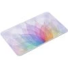 Tapis De Sol Imprimé Feuille Multicolore, Tapis Antidérapant En Polyester De Porte, Tapis De Flanelle, A02,HANBING