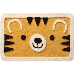 Tapis De Sol En Moquette Flocage, Tapis Antidérapant à L'entrée Des Toilettes Domestiques, Tapis Absorbants, 45*65cm, C,HANBING