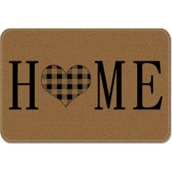 Tapis De Sol En Moquette Imprimée Lettre Anglaise Simple, Moquette Antidérapante Dans Le Salon, 40*60cm, B,HANBING