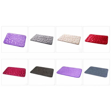 Tapis De Sol En Galets 3D Tapis De Cuisine Et De Salle De Bain Tapis Absorbant Antidérapant, A11,HANBING 2 Tapis De Sol En Galets 3D Tapis De Cuisine Et De Salle De Bain Tapis Absorbant Antidérapant, A11,HANBING – Image 2